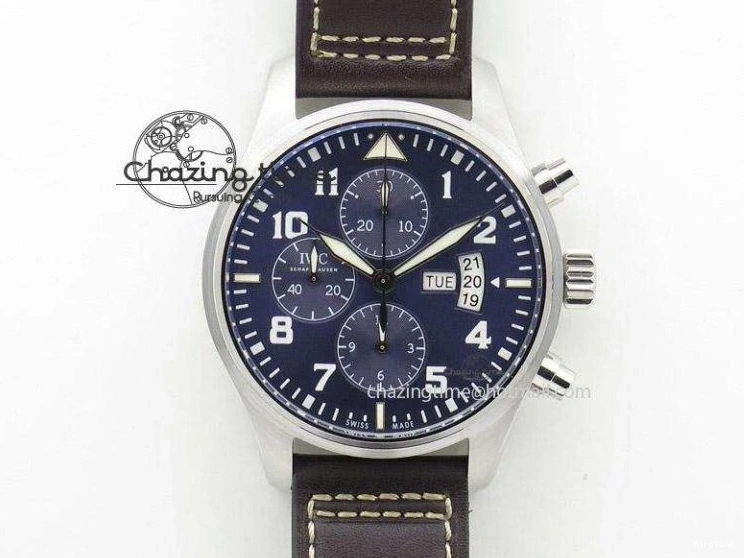 MIROTIME 0124 RelaxedFit Aquatimer Automatic IW329004 V6F 1:1 Best Edition Blue Dial on Rubber Strap MIYOTA 7095